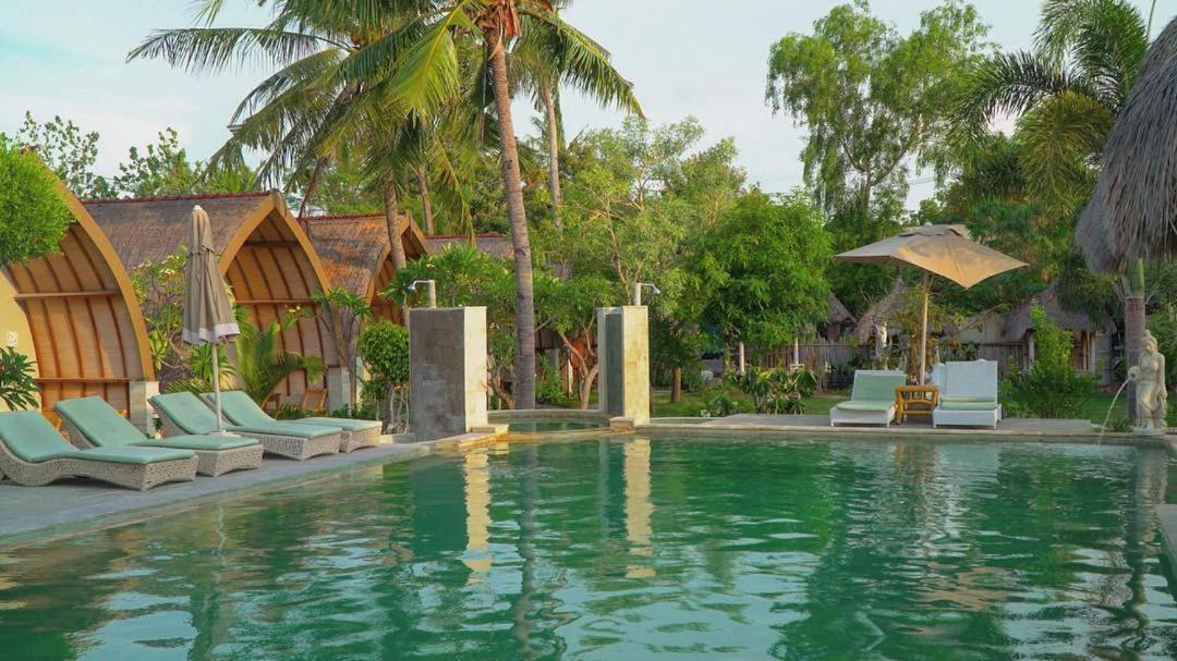 Puri Air Beach Resort & Spa Gili Air Buitenkant foto
